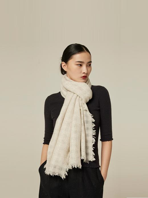 羊绒手工卷边 SJF94P392W 商品图1