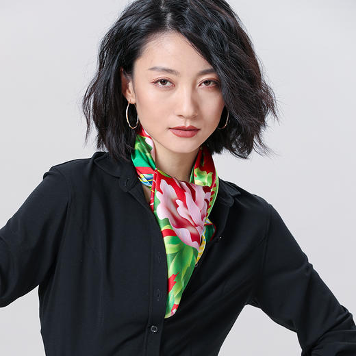 凤穿牡丹(110×110cm) 商品图3