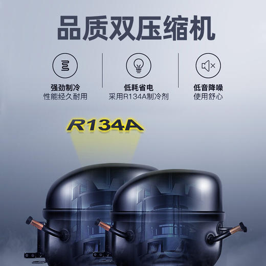 【仅供集采】美菱（MELING）1320L商用展示柜 三门立式双温大容量冷柜 MCF(L)-1.8LC3MGOH9（仅限江西省内配送） 商品图4