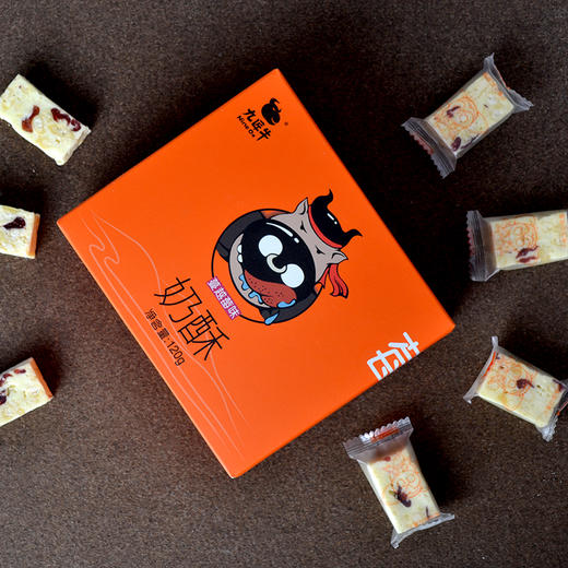 极物严选/九匠牛奶酥蔓越莓味120g 商品图6