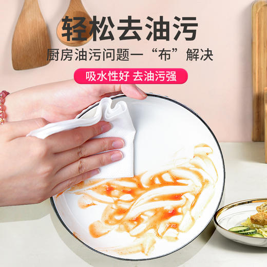 积分换购 | inWEJIA 加厚懒人抹布干湿两用 厨房洗碗巾10包[福利品] 商品图1