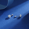 【怡香】子佩集s925纯银小花螺纹拧扣螺丝耳饰【ZYXS-E2626】2208 商品缩略图5