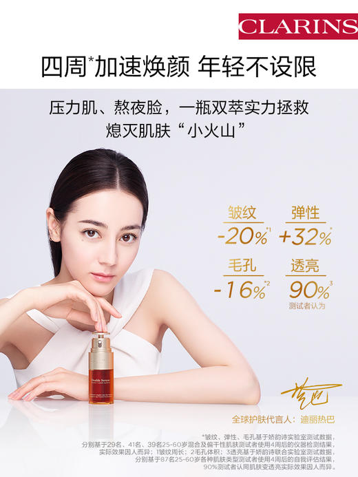 【天生闪耀】临期特惠 娇韵诗黄金双萃精华抗皱紧致淡纹维稳修护 商品图2