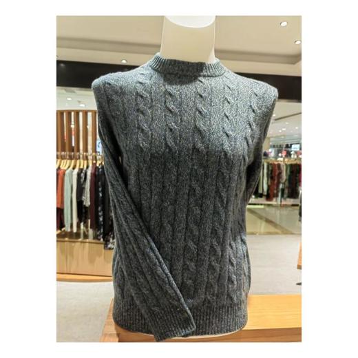 3楼珍贝一寸领绞花男衫 商品图0