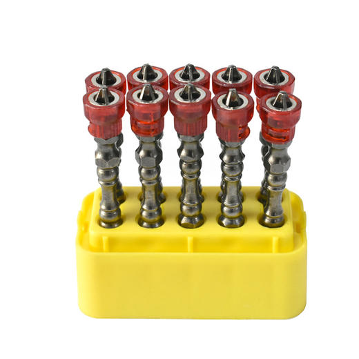 【10件套】电动强磁螺丝刀塑料磁圈款十字双头螺丝 ph2电钻风 商品图5