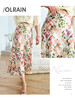 OLrain法式高级穿搭碎花半身裙女夏季2022新款高腰气质a字中长裙 商品缩略图0