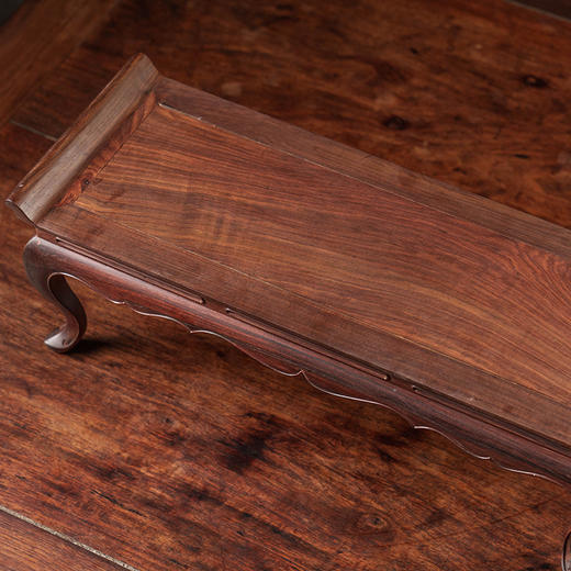 二十世纪 红木束腰三弯腿壸门牙板翘头供案摆件 商品图2