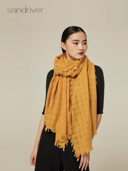 羊绒手工卷边 SJF94P392W 商品图2