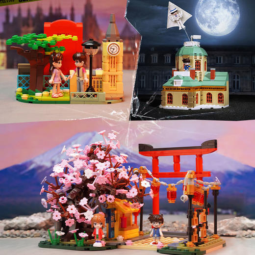 Keeppley柯南拼装积木动漫周边怪盗基德儿童益智玩具礼物 商品图5