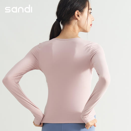 SANDI品牌长袖罩衫不可插胸垫SJ19013 商品图5