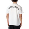 PALM ANGELS 棕榈天使 男士棉质断头熊徽标印花圆领短袖T恤 白色 PMAA001C99JER001 0160 商品缩略图2