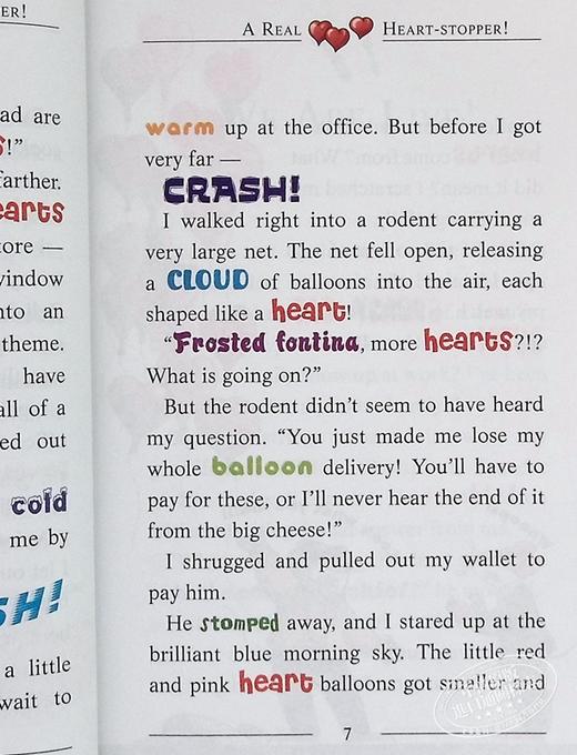 【中商原版】Geronimo Stilton #80:Have a Heart Geronimo老鼠记者80 英文原版 进口图书 儿童图画章节书 插图故事书 青少年读物 商品图7