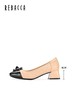 2楼瑞贝卡小香风中粗跟菱格圆头单鞋25MW0202 商品缩略图3