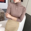 【秋季新款打底衫】玻尿酸面膜女款打底衫 高领长袖大方得体 舒服显瘦 亲肤舒适 早秋穿搭 一件穿三季 商品缩略图7