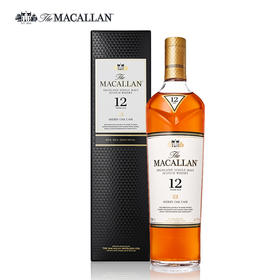 【礼想心动】麦卡伦12年雪莉桶单一麦芽威士忌酒700ml（礼盒）【每单限购一件，可多次下单，超包无法发货】