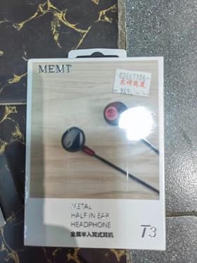 MATE3.5圆口耳机，红色，69元