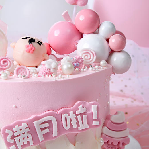 小棉袄-因为有你世界变得更美好-7寸加高款【生日蛋糕】 商品图4