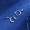 【梦洁】子佩集S925纯银水滴形锆石耳饰【ZYXS-E2549】2208 商品缩略图2