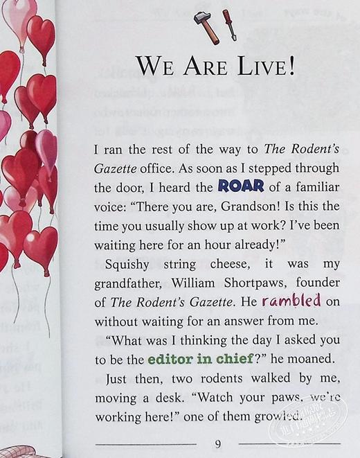 【中商原版】Geronimo Stilton #80:Have a Heart Geronimo老鼠记者80 英文原版 进口图书 儿童图画章节书 插图故事书 青少年读物 商品图8