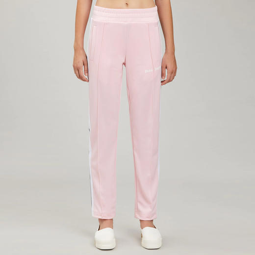 PALM ANGELS 棕榈天使 女士弹力棉质字母徽标印花休闲运动裤 粉色 PWCJ001C99FAB001 3401 商品图1