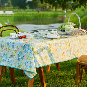 绽放系列防水放油免洗桌布北欧简约