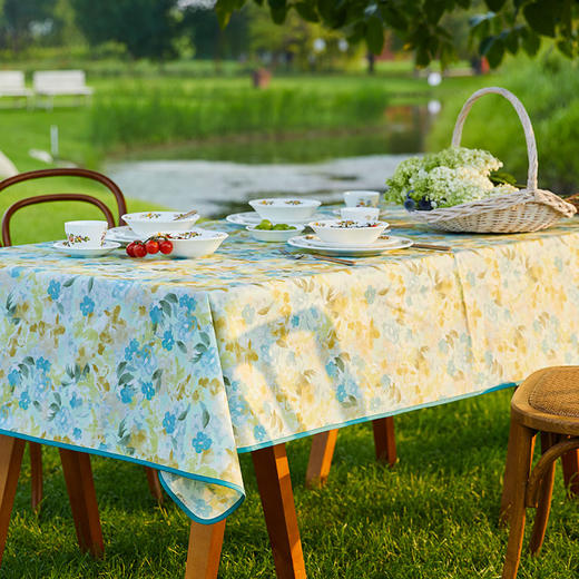 绽放系列防水放油免洗桌布北欧简约 商品图0