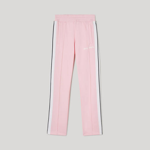 PALM ANGELS 棕榈天使 女士弹力棉质字母徽标印花休闲运动裤 粉色 PWCJ001C99FAB001 3401 商品图0