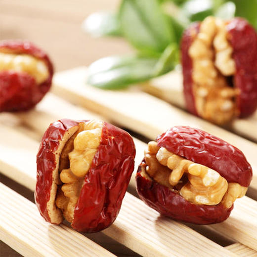 【包邮】枣有机荟有机枣夹核桃 新疆和田夹心枣98g*3袋 商品图3