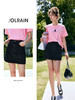 OLrain法式高级穿搭黑色牛仔半身裙女夏季2022年新款高腰包臀短裙 商品缩略图0