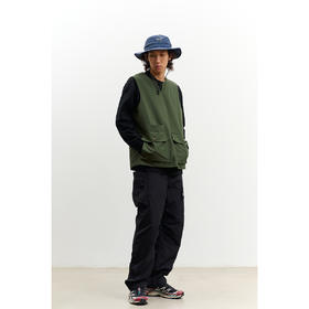 吃茶去chichaqu 山系户外宽松口袋工装功能马甲