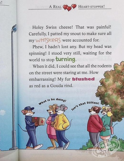 【中商原版】Geronimo Stilton #80:Have a Heart Geronimo老鼠记者80 英文原版 进口图书 儿童图画章节书 插图故事书 青少年读物 商品图5