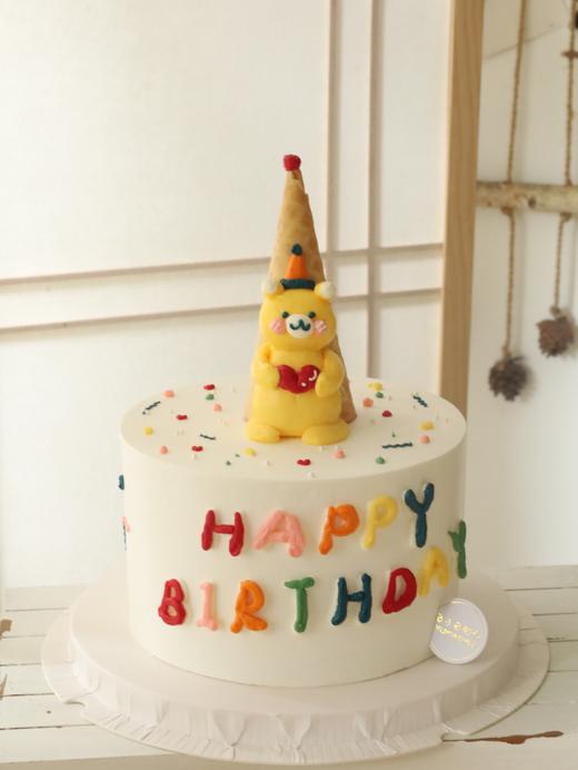 甜筒立体小熊 商品图0