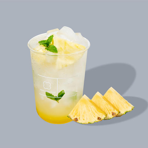 清爽消暑  凤梨苏打水 商品图2