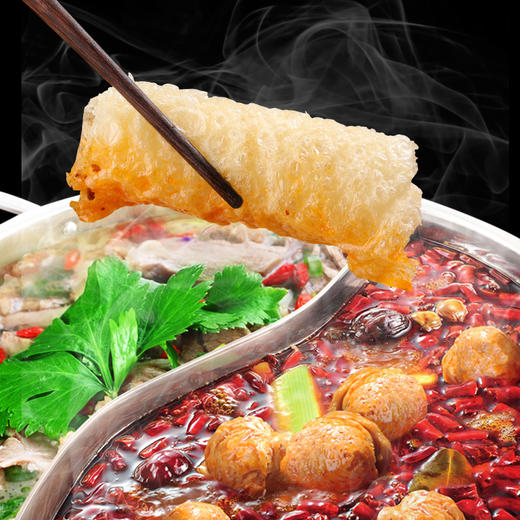 响铃卷 炸腐竹 火锅头道菜 120g/袋 商品图5