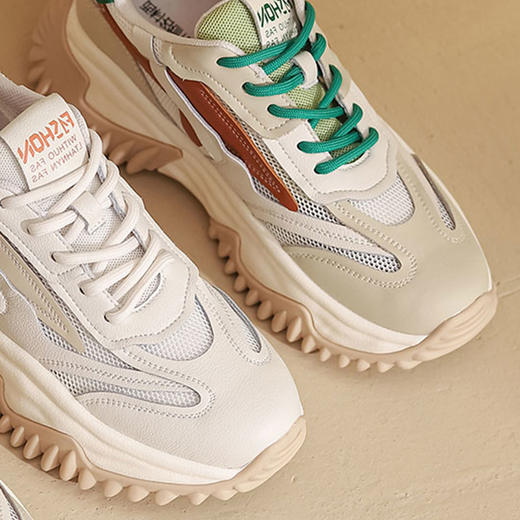 西村名物22年夏新款厚底老爹鞋10291 商品图4