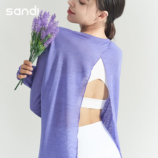 SANDI品牌长袖罩衫SS18019 商品图5