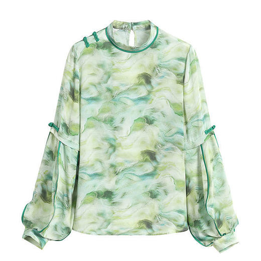 裁缝学苑AQ108 新款雪纺长袖小衫衬衫纸样衬衣女装上衣样板衣服图 商品图4