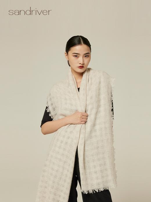 羊绒手工卷边 SJF94P392W 商品图0