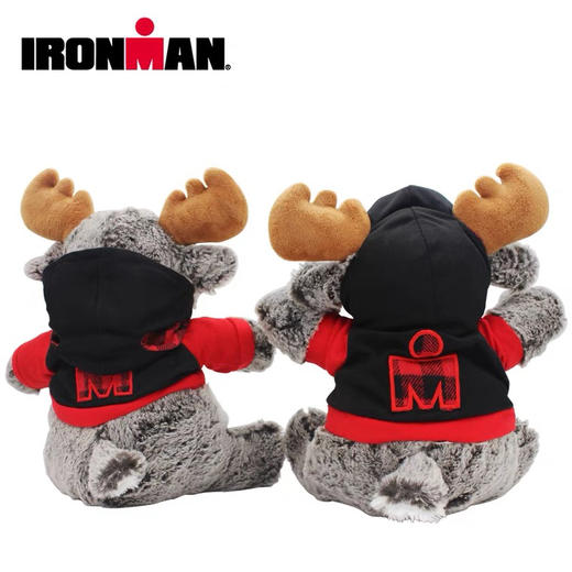 ironman麋鹿玩偶铁人三项儿童运动毛绒玩具圣诞礼物送礼泫雅风 商品图1