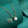 【明珠】子佩集S925银“一颗珍珠”吊坠项链【ZYXS-A2522】镀金2208 商品缩略图0