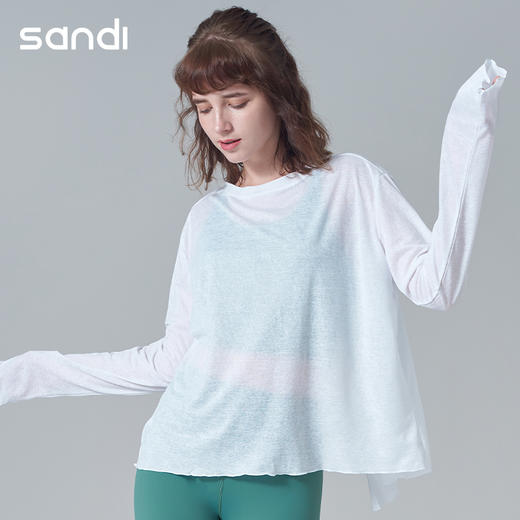 SANDI品牌长袖罩衫SS18019 商品图2