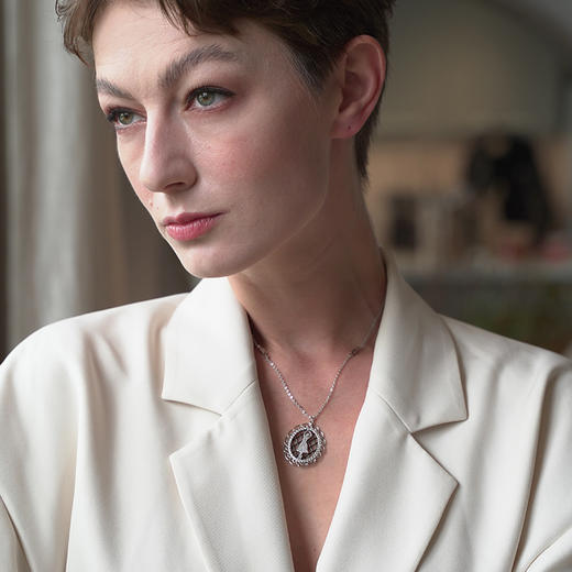 Retro Chic 意大利复古创意饰品 皇家芭蕾蕾丝项链 商品图2