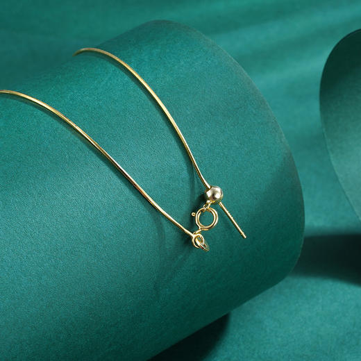 【明珠】子佩集S925银“一颗珍珠”吊坠项链【ZYXS-A2522】镀金2208 商品图5