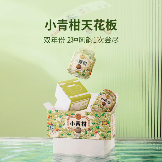 【柑宝专用】澜沧古茶茶妈妈22年+17年新会小青柑陈皮普洱熟茶双罐礼盒装100g 商品图2