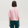 PALM ANGELS 棕榈天使 女士棉质断头熊徽标印花短款圆领短袖T恤 粉色 PWAA020C99JER001 3460 商品缩略图2