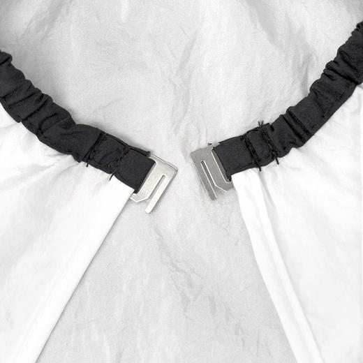 围布工坊  常规/带袖/白色/防静电/防水/透气/舒适/灰色/时尚/五金扣 商品图2