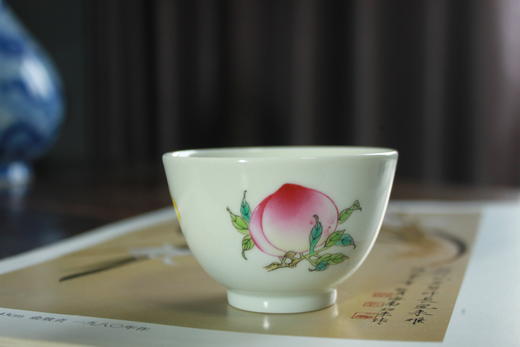 复刻清雍正粉彩三多杯100cc 商品图1