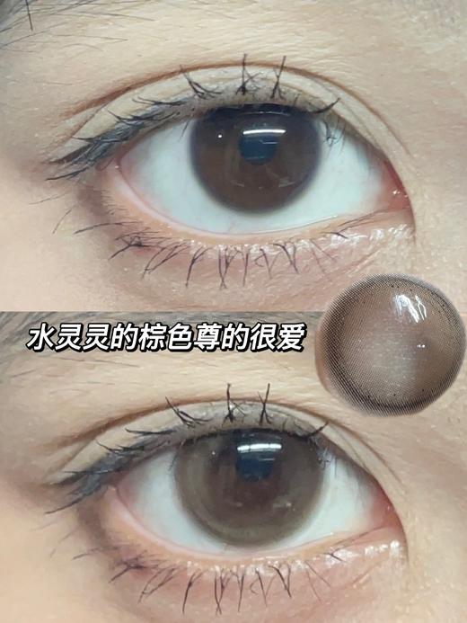 jellibo 美瞳年抛 水波光棕 直径14.5mm着色13.4mm 商品图9