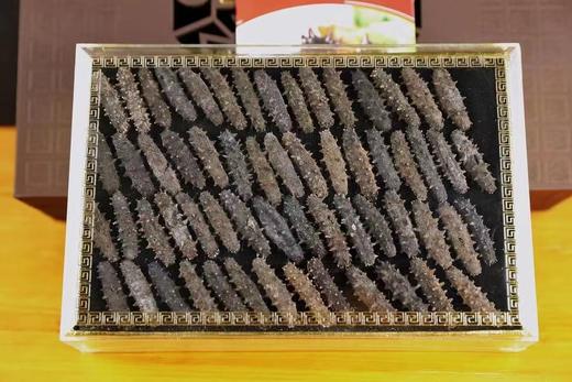 纯淡干海参礼盒装 60头/盒*2 赠送鲍鱼6头*4盒 商品图3