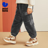 迷你巴拉男童女童休闲裤冬季宝宝加绒保暖复古灯芯绒长裤 商品缩略图1